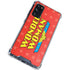 DC Comics Wonder Woman Logo Galaxy S20 FE Clear Case