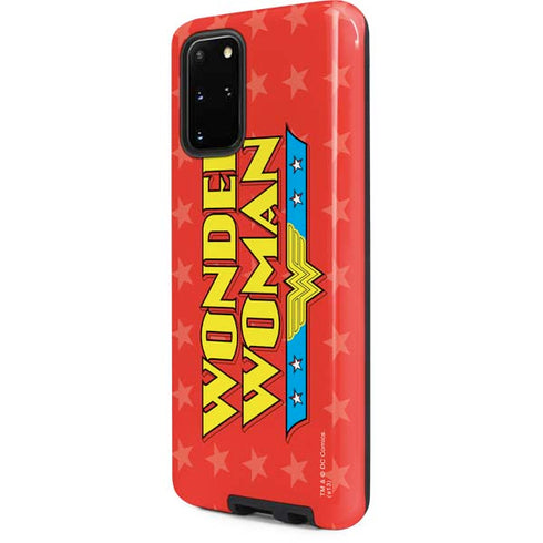 DC Comics Wonder Woman Logo Galaxy S20 Plus Pro Case