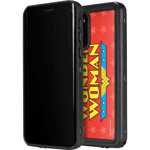 DC Comics Wonder Woman Logo Galaxy S20 Plus Waterproof Case