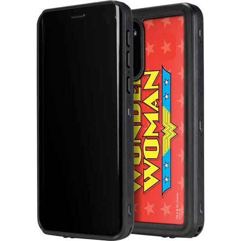 DC Comics Wonder Woman Logo Galaxy S20 Waterproof Case