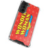 DC Comics Wonder Woman Logo Galaxy S21 FE Clear Case