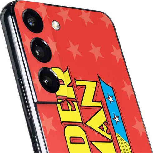 DC Comics Wonder Woman Logo Galaxy S22 Plus Skin