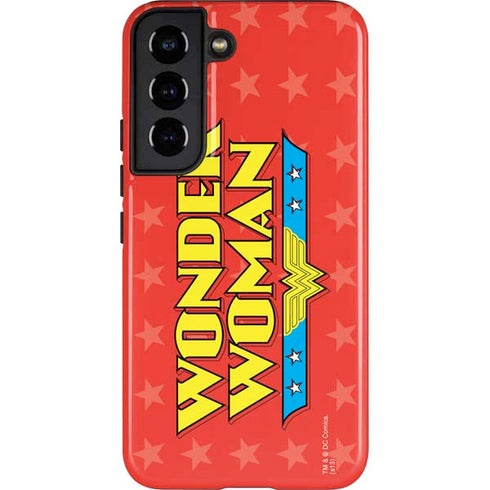 DC Comics Wonder Woman Logo Galaxy S22 Pro Case