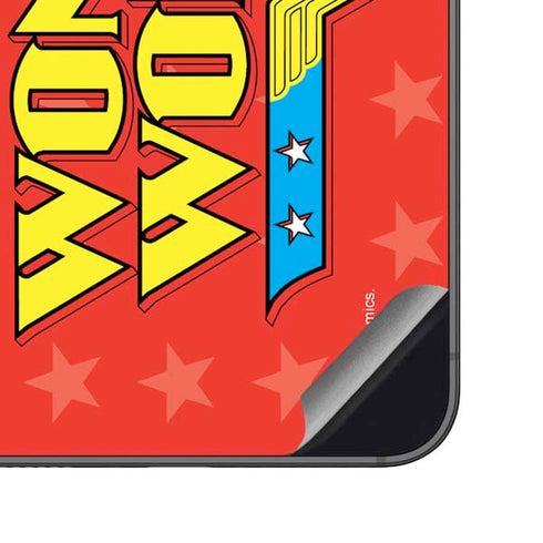 DC Comics Wonder Woman Logo Galaxy S23 FE Skin