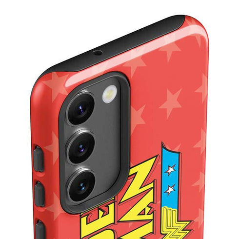 DC Comics Wonder Woman Logo Galaxy S23 Plus Pro Case