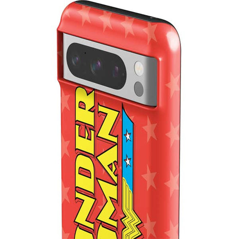 DC Comics Wonder Woman Logo Google Pixel 8 Pro Impact Case