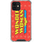 DC Comics Wonder Woman Logo iPhone 12 Clear Case