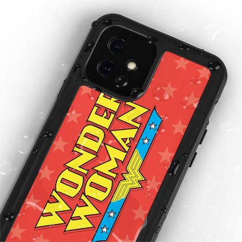 DC Comics Wonder Woman Logo iPhone 12 Mini Waterproof Case