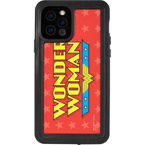 DC Comics Wonder Woman Logo iPhone 12 Pro Waterproof Case