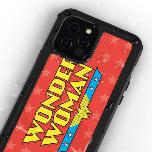 DC Comics Wonder Woman Logo iPhone 12 Pro Waterproof Case