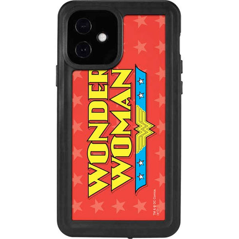DC Comics Wonder Woman Logo iPhone 12 Waterproof Case