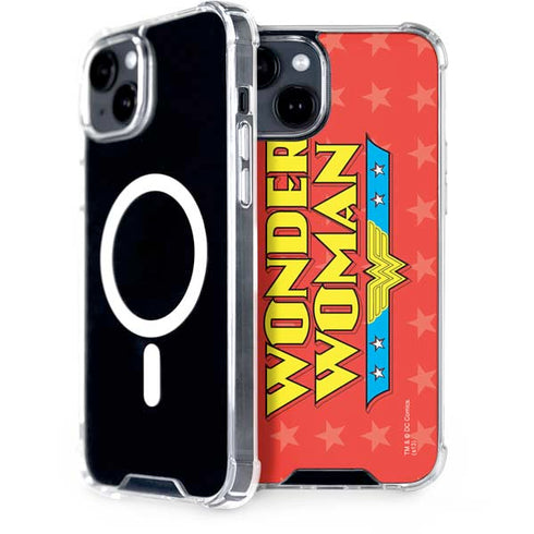 DC Comics Wonder Woman Logo iPhone 13 MagSafe Case