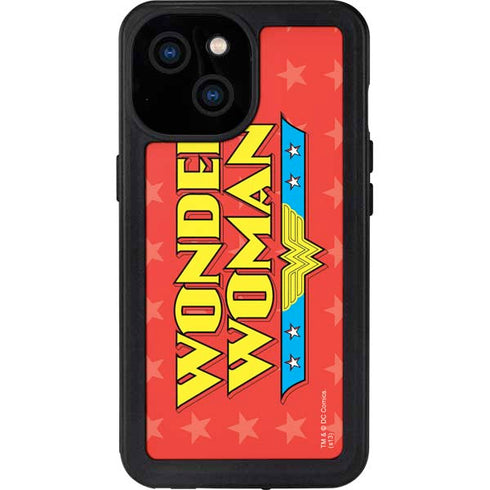 DC Comics Wonder Woman Logo iPhone 13 Mini Waterproof Case