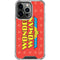DC Comics Wonder Woman Logo iPhone 13 Pro Clear Case