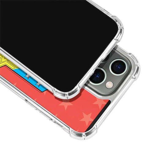 DC Comics Wonder Woman Logo iPhone 13 Pro Max Clear Case