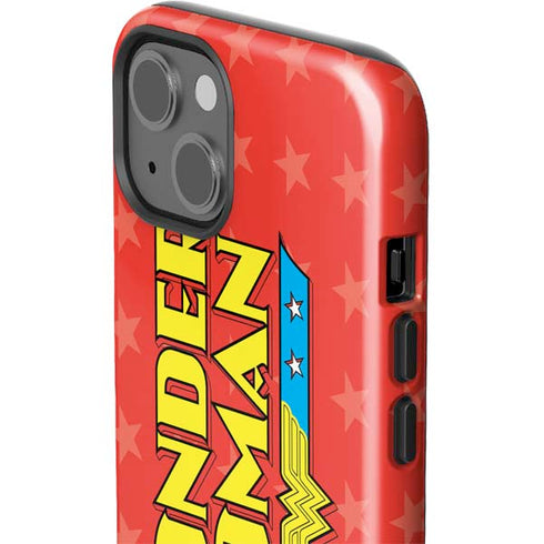 DC Comics Wonder Woman Logo iPhone 14 Plus Impact Case