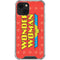 DC Comics Wonder Woman Logo iPhone 14 Plus Clear Case