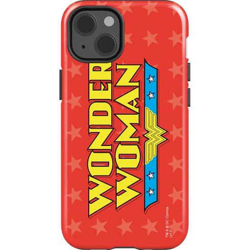 DC Comics Wonder Woman Logo iPhone 15 Impact Case