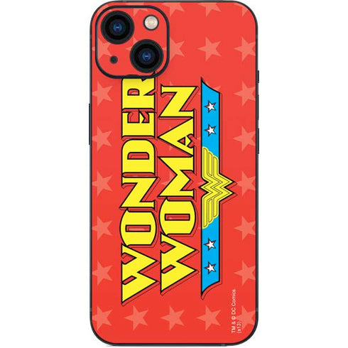 DC Comics Wonder Woman Logo iPhone 14 Plus Skin