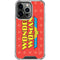 DC Comics Wonder Woman Logo iPhone 15 Pro Clear Case