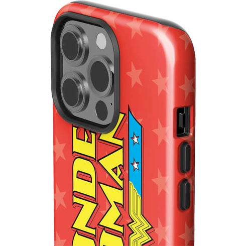 DC Comics Wonder Woman Logo iPhone 15 Pro Impact Case