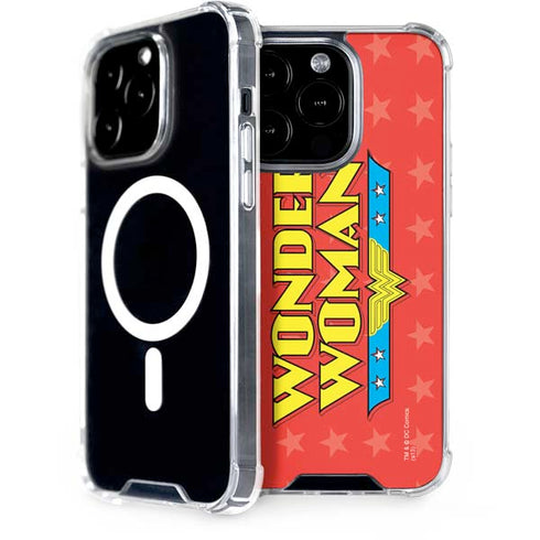 DC Comics Wonder Woman Logo iPhone 15 Pro MagSafe Case