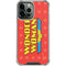 DC Comics Wonder Woman Logo iPhone 14 Pro Max Clear Case
