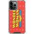 DC Comics Wonder Woman Logo iPhone 14 Pro Max Clear Case