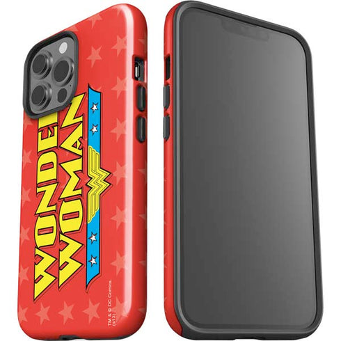 DC Comics Wonder Woman Logo iPhone 15 Pro Max Impact Case