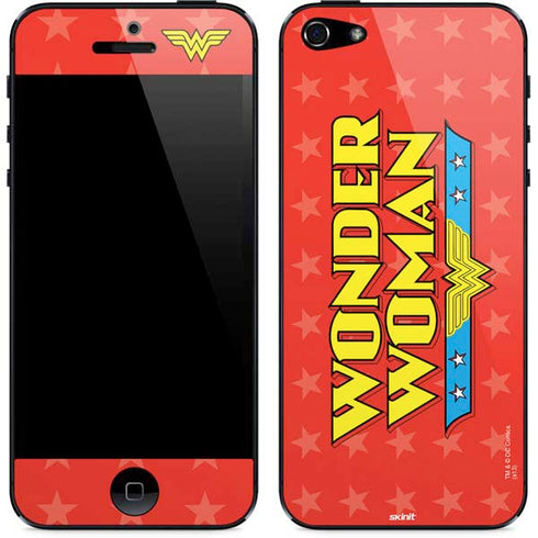 DC Comics Wonder Woman Logo iPhone 5/5s/5SE Skin