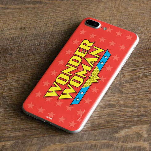 DC Comics Wonder Woman Logo iPhone 8 Plus Skin