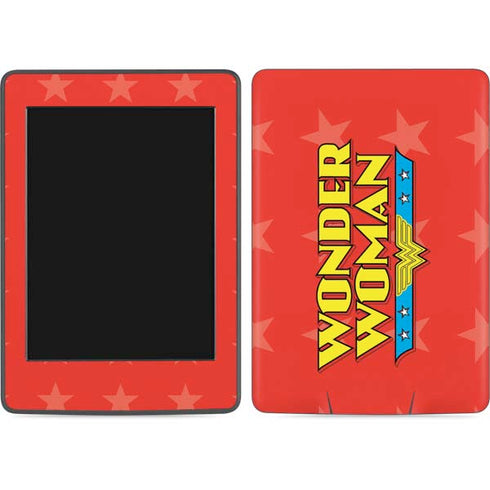 DC Comics Wonder Woman Logo Amazon Kindle Skin