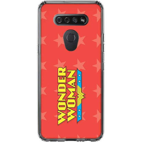 DC Comics Wonder Woman Logo LG K51/Q51 Clear Case
