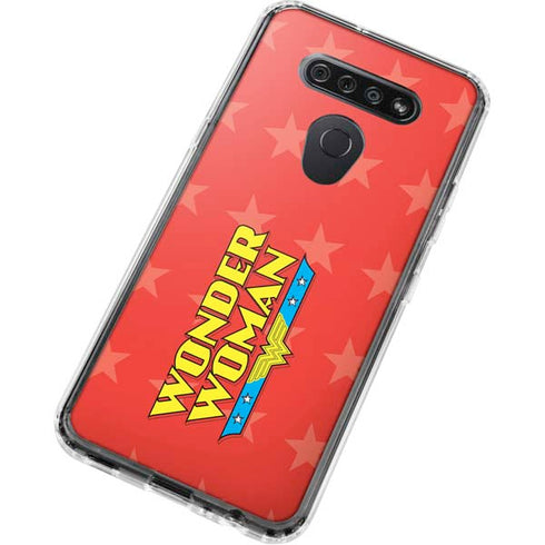 DC Comics Wonder Woman Logo LG K51/Q51 Clear Case