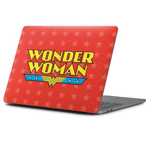 DC Comics Wonder Woman Logo Apple MacBook Pro 13-inch Skin