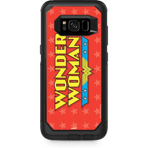 DC Comics Wonder Woman Logo Otterbox Commuter Galaxy Skin