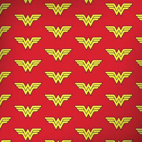 DC Comics Wonder Woman Logo Pattern Dell Alienware Skin