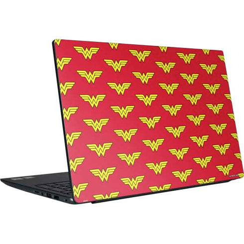 DC Comics Wonder Woman Logo Pattern Dell Vostro Skin