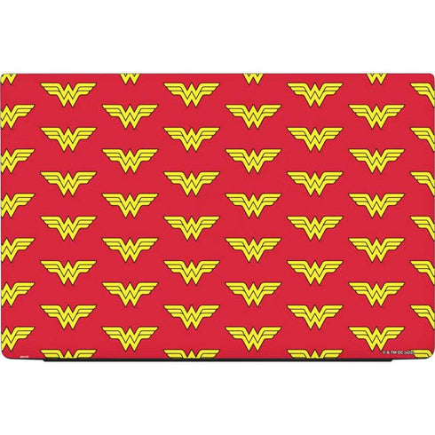 DC Comics Wonder Woman Logo Pattern Dell Vostro Skin