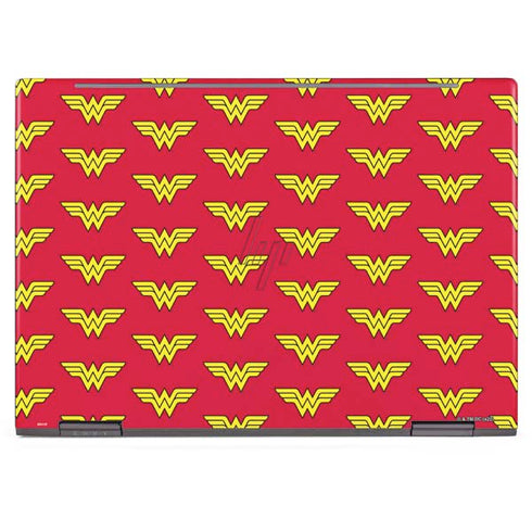 DC Comics Wonder Woman Logo Pattern HP Envy Skin