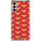 DC Comics Wonder Woman Logo Pattern Galaxy A13 5G Clear Case