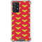 DC Comics Wonder Woman Logo Pattern Galaxy A72 5G Clear Case