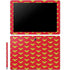 DC Comics Wonder Woman Logo Pattern Galaxy Book 12in Skin