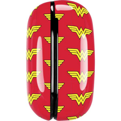 DC Comics Wonder Woman Logo Pattern Galaxy Buds Pro Skin