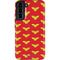 DC Comics Wonder Woman Logo Pattern Galaxy S22 Plus Pro Case