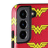 DC Comics Wonder Woman Logo Pattern Galaxy S22 Plus Pro Case