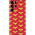 DC Comics Wonder Woman Logo Pattern Galaxy S22 Ultra Skin