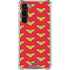 DC Comics Wonder Woman Logo Pattern Galaxy S23 Plus Clear Case