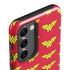 DC Comics Wonder Woman Logo Pattern Galaxy S23 Plus Pro Case