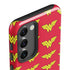 DC Comics Wonder Woman Logo Pattern Galaxy S23 Pro Case